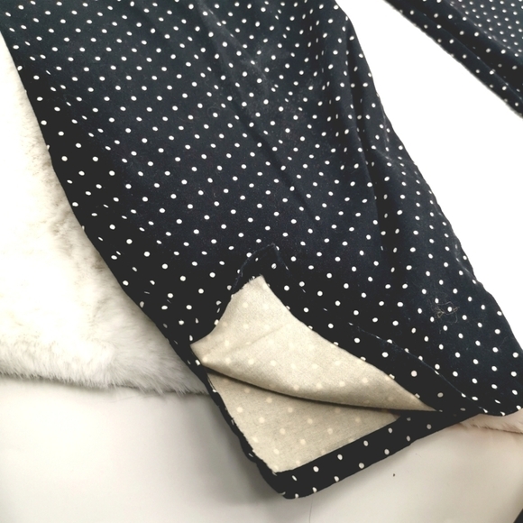 Bill Blass Women's 31" High Rise Polka Dot  Pants - Picture 10 of 10